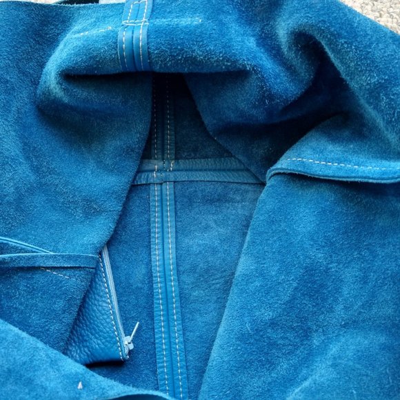 Italian soft genuie leather Hobo bag - Picture 3 of 9